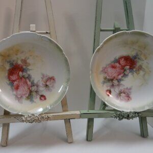Set of Two Vintage Leuchtenburg Plates made in Germany